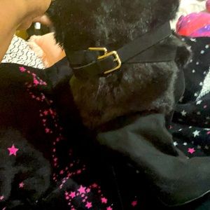 4 inch faux fur boots